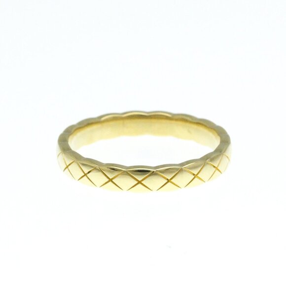 CHANEL 18k Yellow Gold Ring - Picture 4 of 9